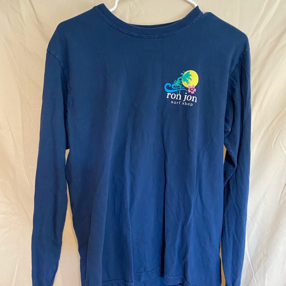 Navy Ron Jon long sleeve top